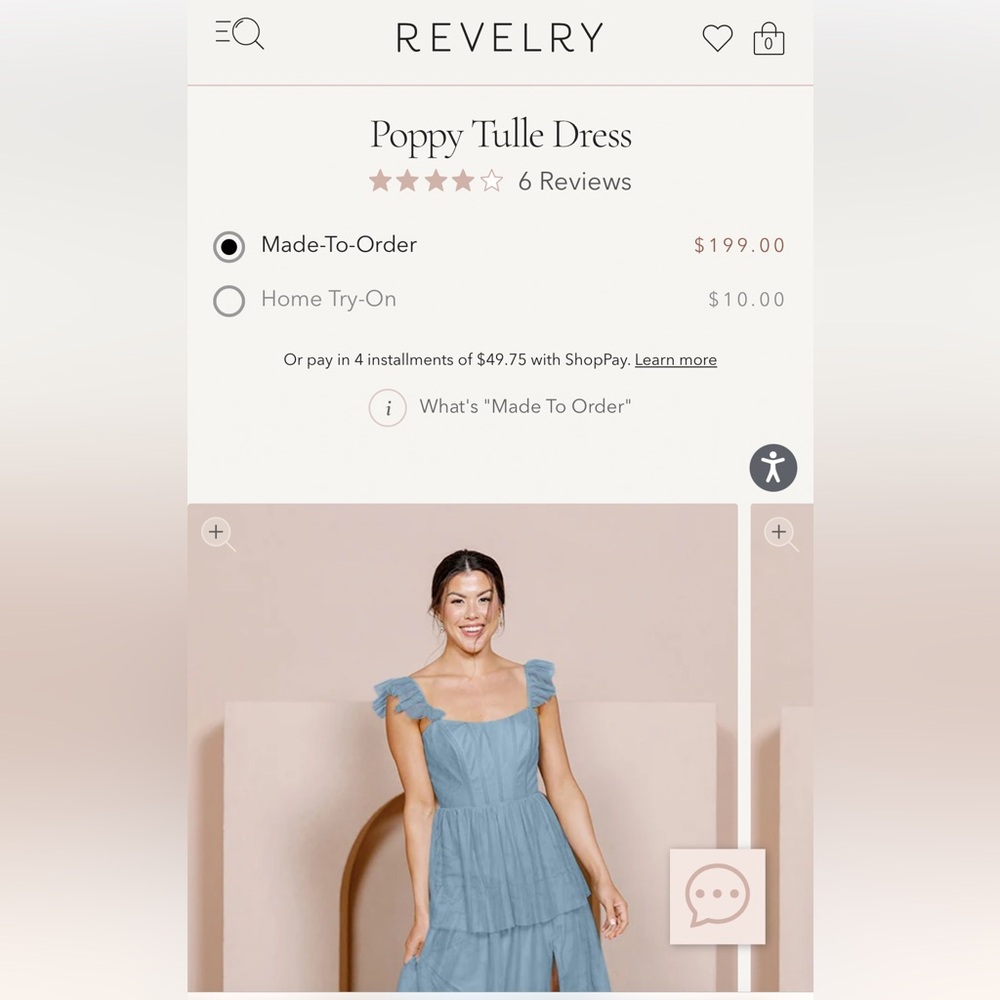 Revelry Poppy Tulle Dress